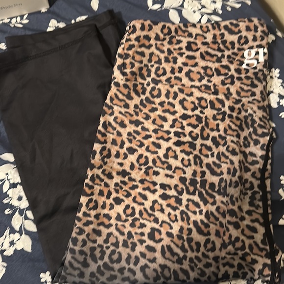 Grrrl Clothing leggings. Leopard set - Picture 4 of 7